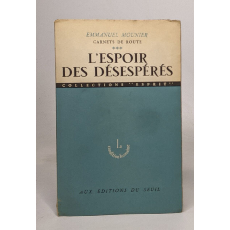 L'espoir des désespérés