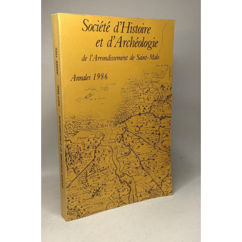 Annales 1986 - société d'Histoire et d'Archéologie de...