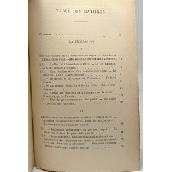 La chute de l'ancienne France - La fédération