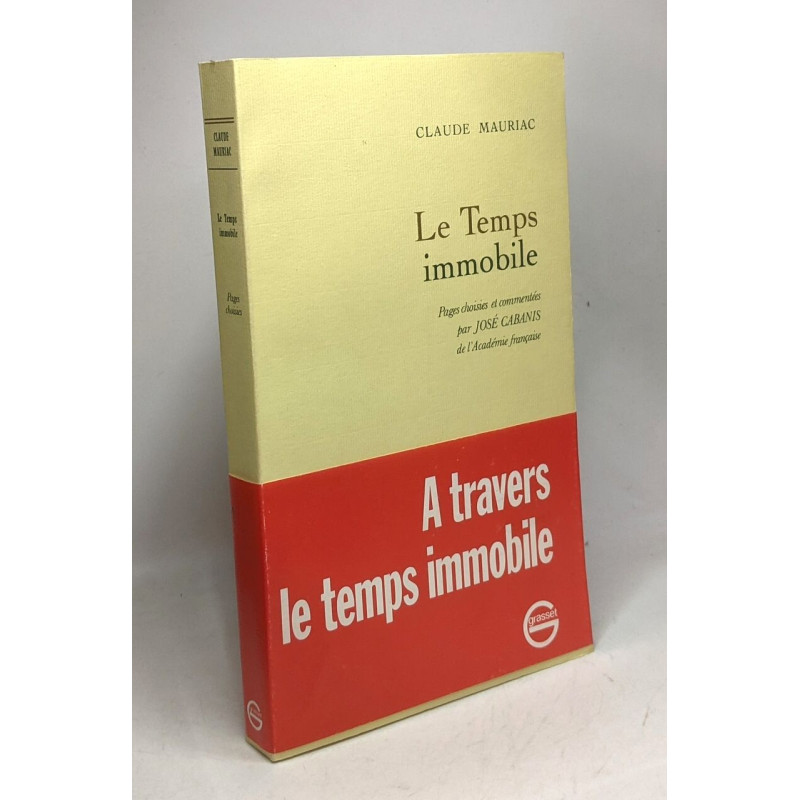 Temps immobile pages choisies