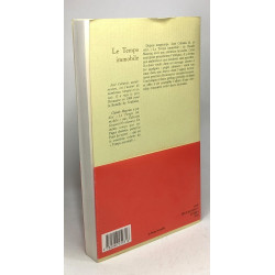 Temps immobile pages choisies