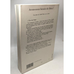 Avons-nous besoin de Dieu