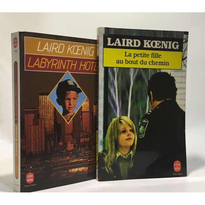 La Petite Fille Au Bout Du Chemin + Labyrinth hotel -- 2 livres