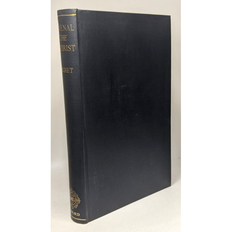 Juvenal the Satirist - a study