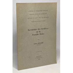 Inventaire des Archives de la Famille Dolez
