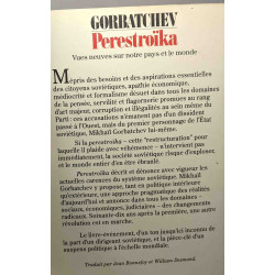 Perestroïka + Le choix de Gorbatchev + La dynamique Gorbatchev +...