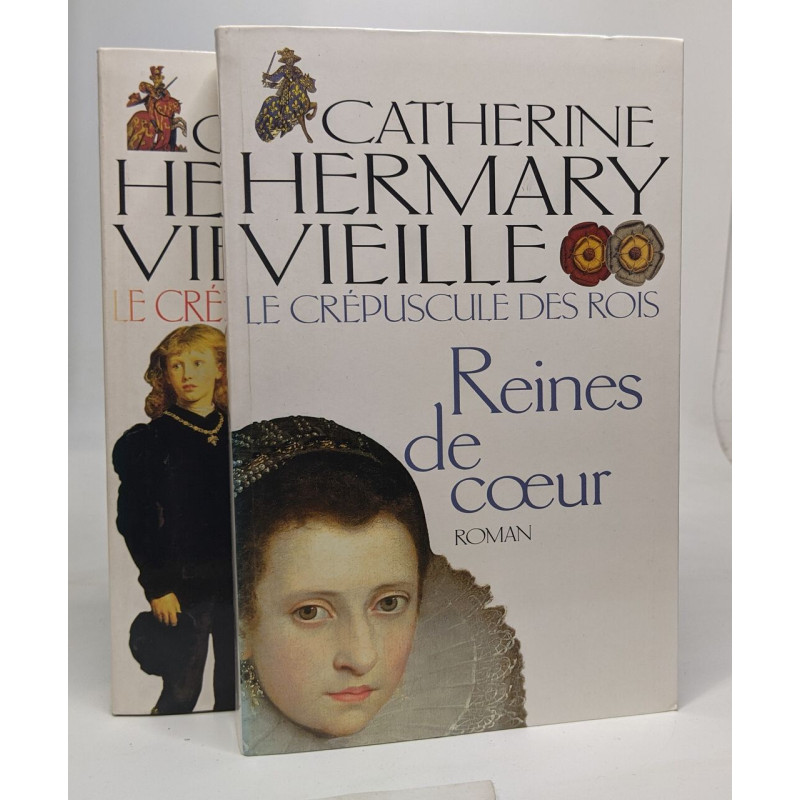 Lot 2 romans: Le crépuscule des Rois ( La rose d'Anjoou) / Reines...