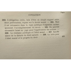 La règle morale dans les obligations civiles - 3e édition