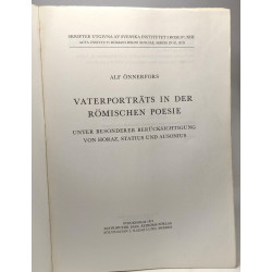 Vaterporträts in der römischen Poesie: Unter besonderer...