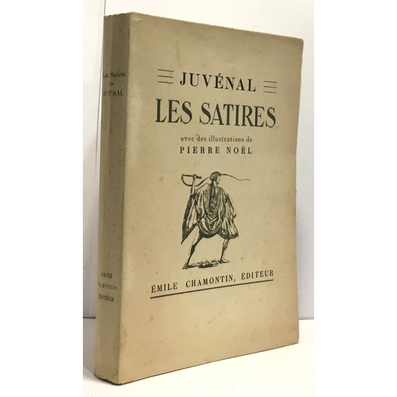 Les Satires - traduction de E. Despois illustrations de Pierre Noël