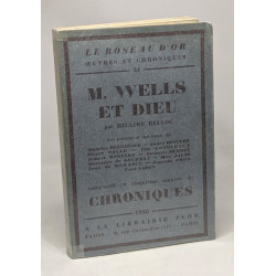 M. Wells et Dieu --- Cinquième numéro de chroniques - coll. le...