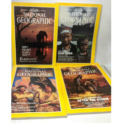 National Geographic - 1991 (année complete 12 numéros de Janvier à...