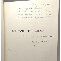 Les tambours d'Airain - quatre actes - introduction et notes --...