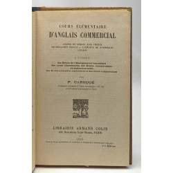 Cours élémentaire d'Anglais commercial - leçons de choses avec...