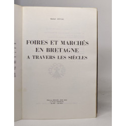 Foires et marchés en bretagne à travers les siècles