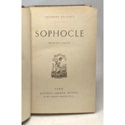 Sophocle - traduction nouvelle