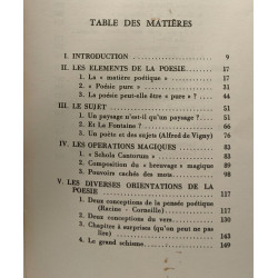 Introduction à la lecture des poètes français