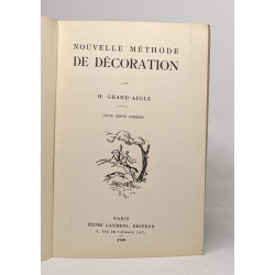 Nouvelle methode de decoration