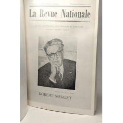 La Revue Nationale - Robert Merget au service des lettres belges...