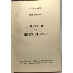 Solitude de Jésus-Christ - coll. Les îles