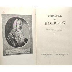 Théâtre de Holberg - 2 tomes reliés en un volume