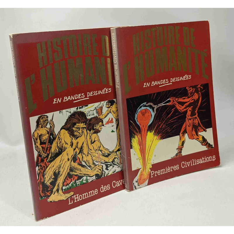 L'homme des Cavernes + Premières civilisation - n°1 et 2 de la...