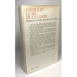 L'Huile et le sel de la lampe - Properce et Cynthie: deux mile ans...
