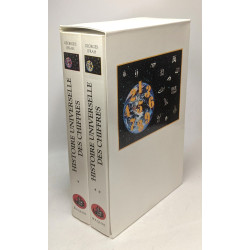 COFFRET HISTOIRE UNIVERSELLE DES CHIFFRES 2 VOLUMES