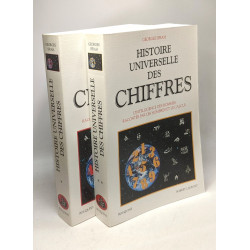 COFFRET HISTOIRE UNIVERSELLE DES CHIFFRES 2 VOLUMES