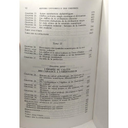 COFFRET HISTOIRE UNIVERSELLE DES CHIFFRES 2 VOLUMES