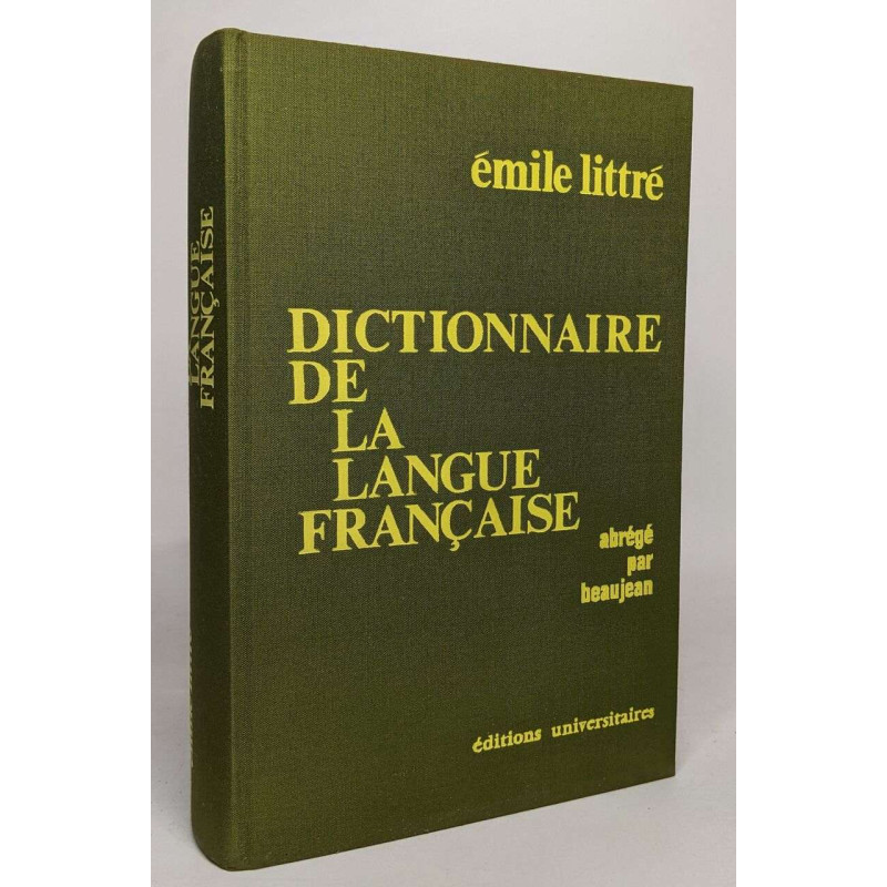 Dictionnaire de la langue française - abrégé par Beaujean