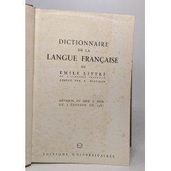 Dictionnaire de la langue française - abrégé par Beaujean