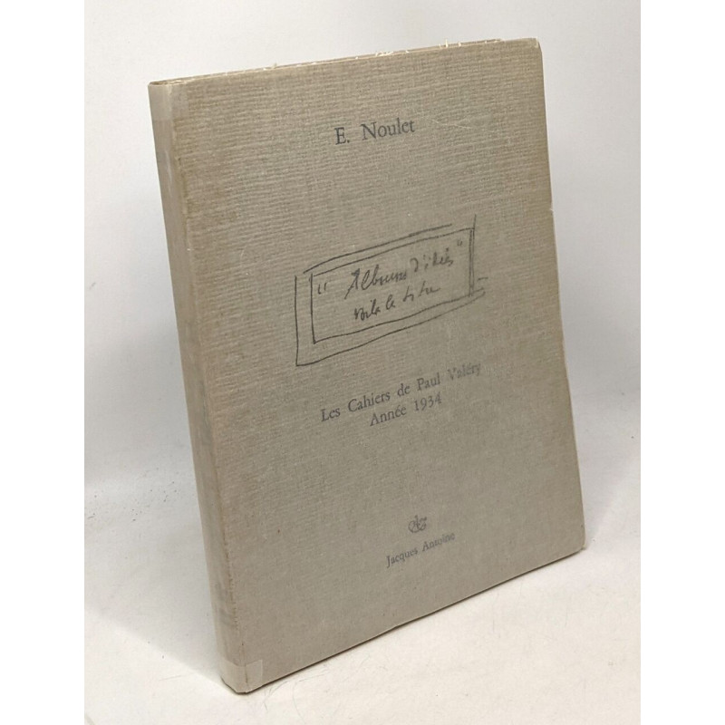 Les cahiers de Paul Valéry année 1934