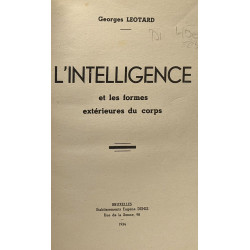 L'intelligence et les formes extérieurs du corps