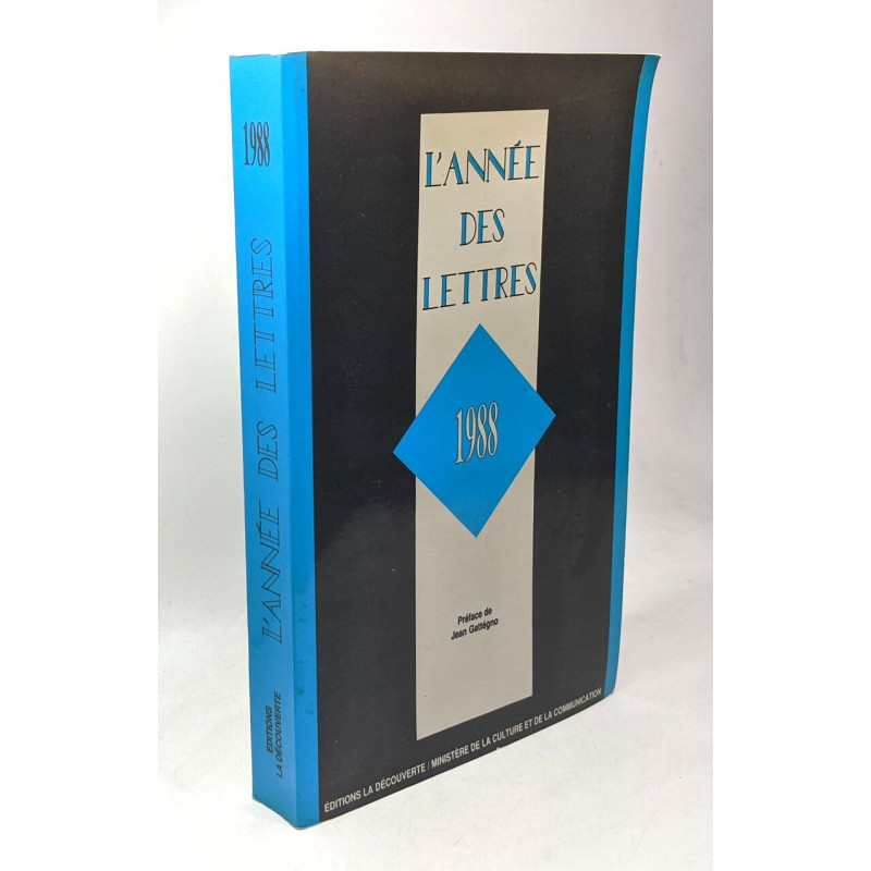 L'année des lettres 1988