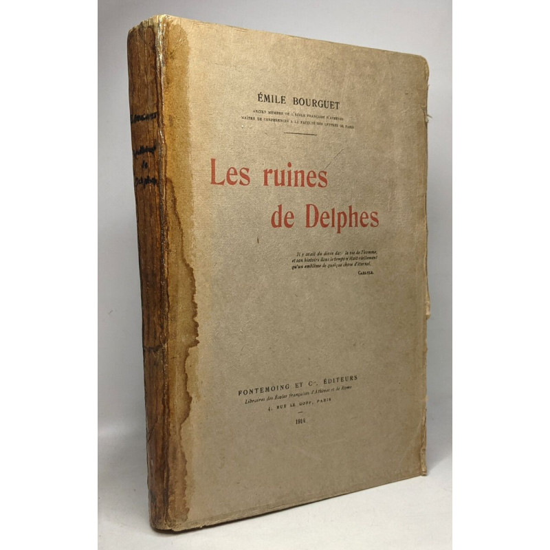 Les ruines de Delphes