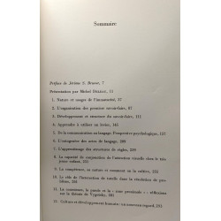 Le développement de l'enfant : Savoir faire savoir dire