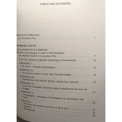 Labialité et phonétique - données fondamentales et études...