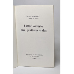 Lettre ouverte aux gaullistes trahis