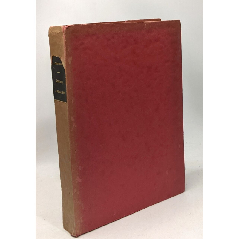 Études anglaises - bibliothèque de littérature - quatrième édition