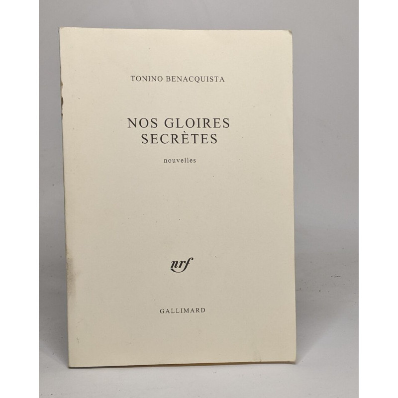 Nos gloires secrètes