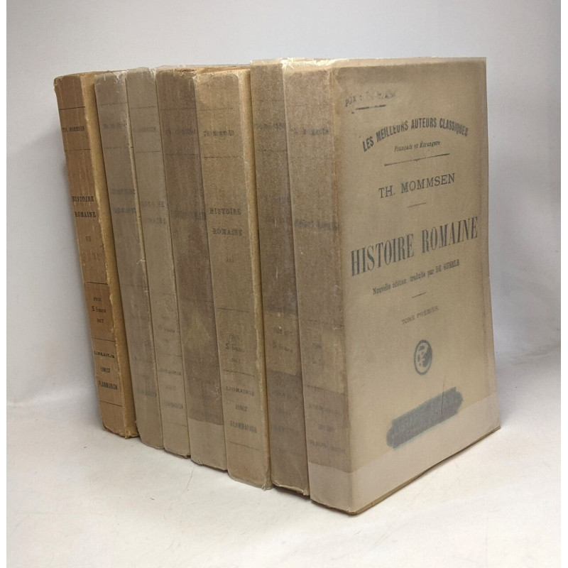 Histoire romaine / Coll. les meilleurs auteurs classiques -...