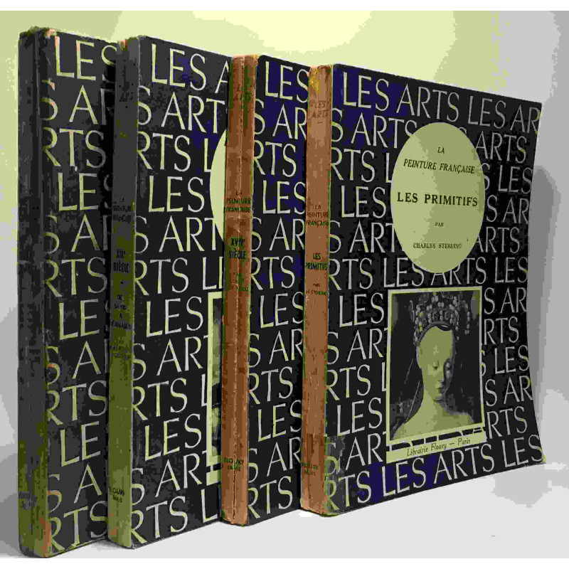 La peinture française - 4 volumes: Les primitifs (Sterling),...