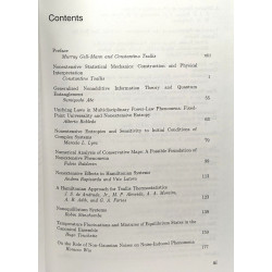 Nonextensive Entropy: Interdisciplinary Applications
