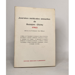 Journées médicales annuelles de Beaujon-clichy 1962