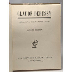 Claude Debussy (essai pour la connaissance du devenir) - maitres...
