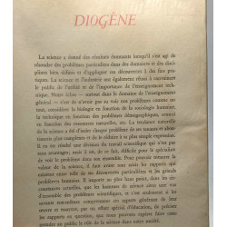 Diogène N°4 -1953 - revue trimestrielle --- Borgese Schachermeyr...