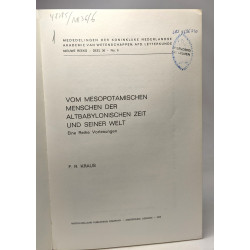 Vom mesopotamische menschen der altbabylonischen zeit und seiner...