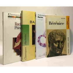 Phedre + Bajazet + Andromaque + Bérénice --- 4 livres