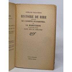 Histoire de rire suivi de le casseur d'assiettes de marguerite et...